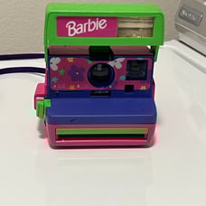 Barbie Polaroid camera