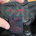 Ralph Ralph Lauren black leather studded Y2K flare pants