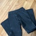 Ralph Ralph Lauren black leather studded Y2K flare pants