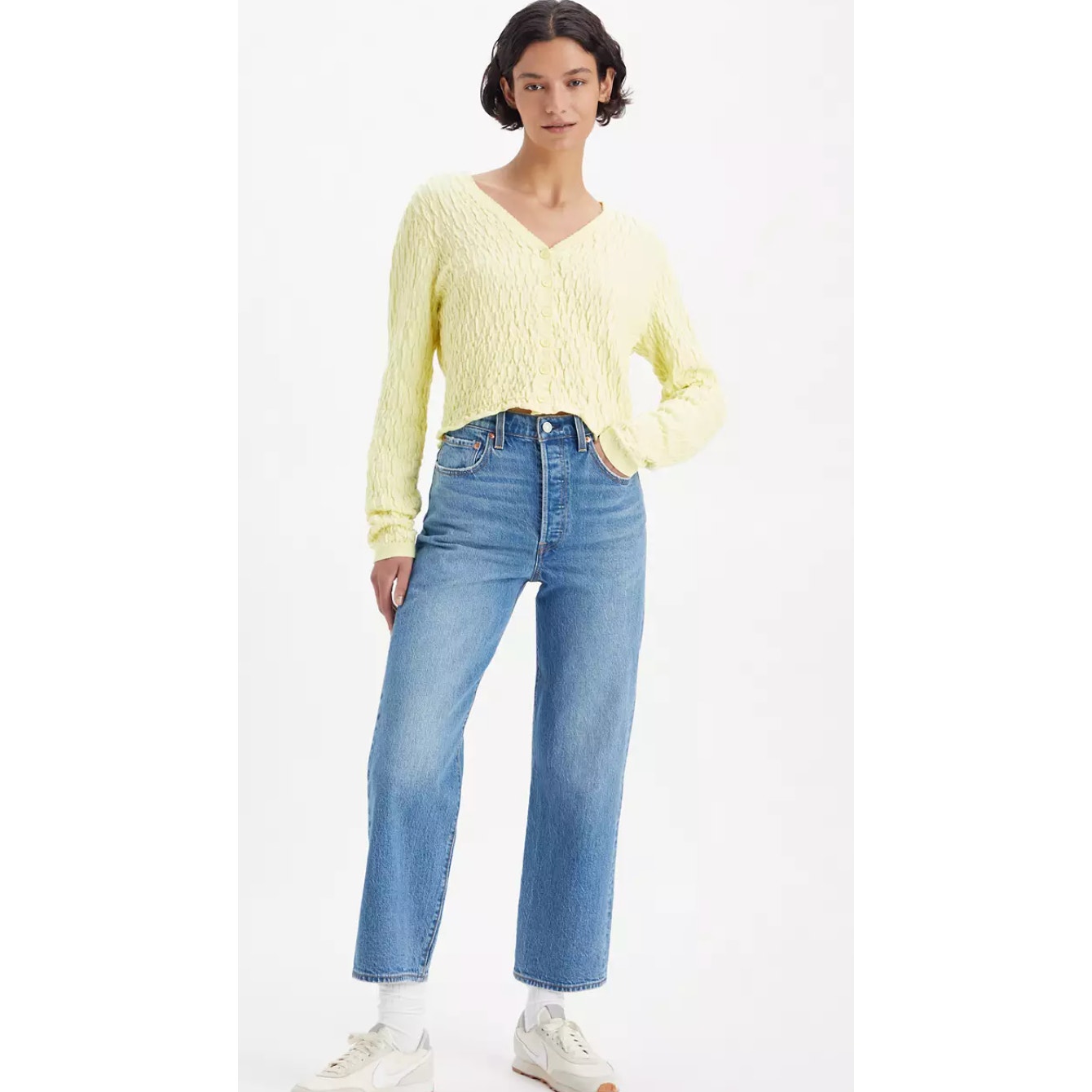 Levi's Ribcage Straight Ankle Womens Jeans