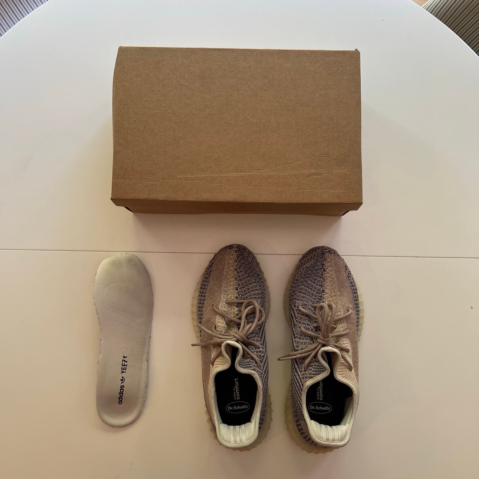 PRE-OWNED + Ebay Authenticated | Yeezy 350 V2 Boost Ash Pearl | Size 10 US Men’s