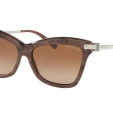 NWT MICHAEL KORS MK 2027 AUDRINA III SUNGLASSES PEARL Brown 56 318513 209