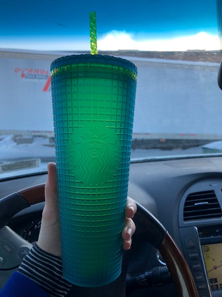 Starbucks studded 24oz tumbler