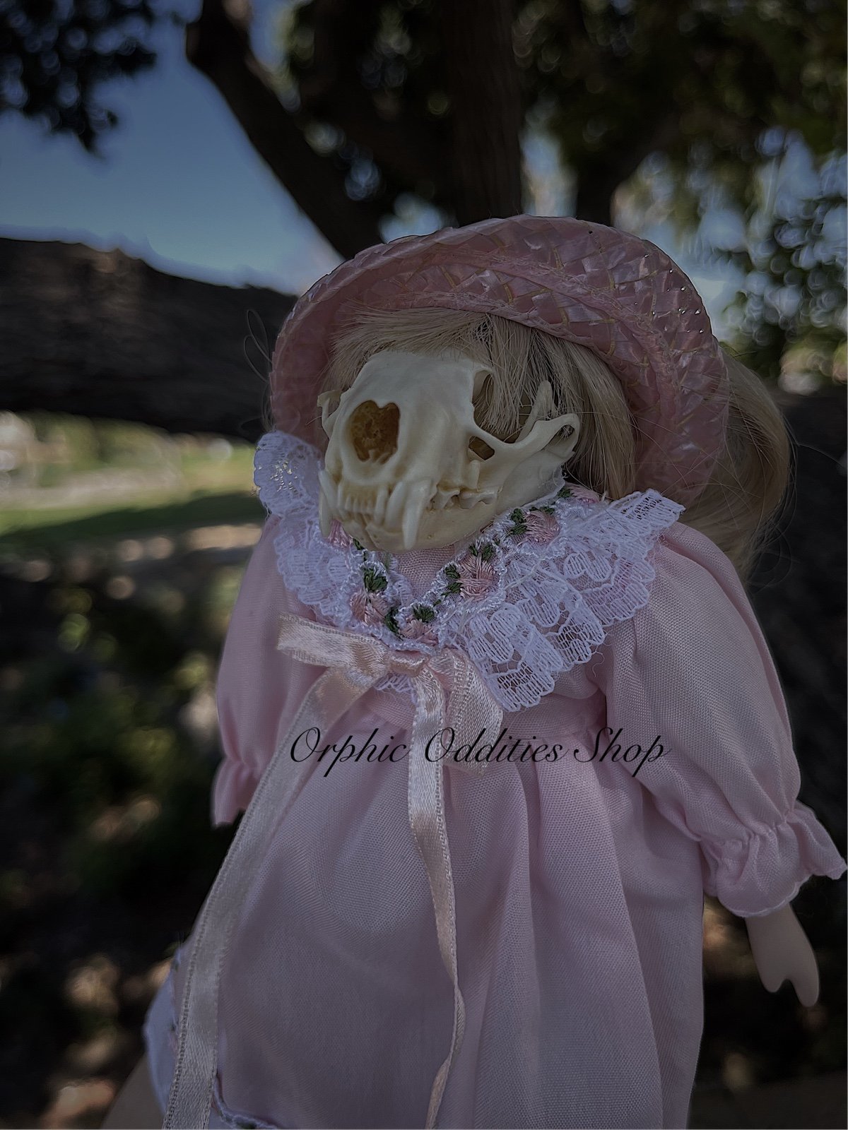 The Minx Ladies - Mika Minx - Taxidermy Skull