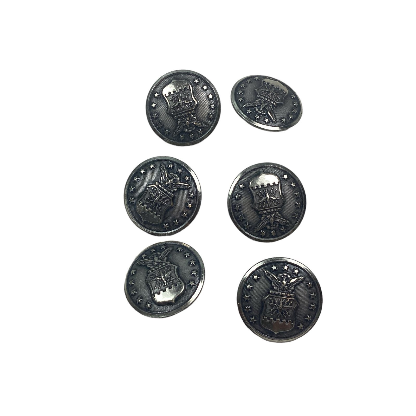 Vintage US Air Force Uniform 6 Buttons Waterbury
