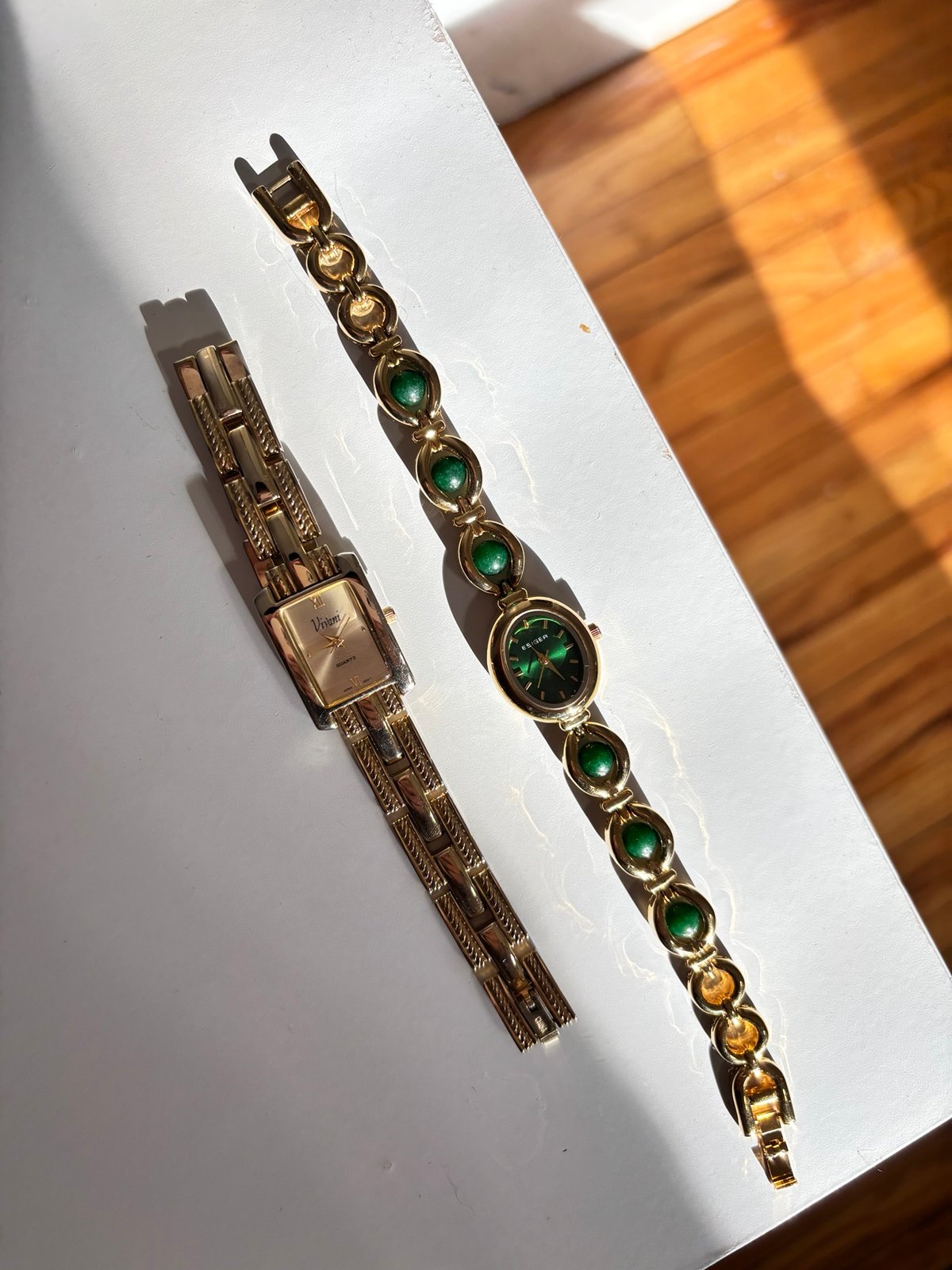 Vintage gold watch