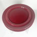 Pier 1 Dinner Plate set of 4 crimson red made in Japan handcrafted 10.75