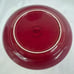 Pier 1 Dinner Plate set of 4 crimson red made in Japan handcrafted 10.75