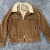 Levi’s Faux Suede Sherpa Trucker Jacket Size Small