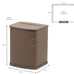 Weather Resistant Outdoor Deck Box, 16 w x 14 d x 21 h **Brand New**