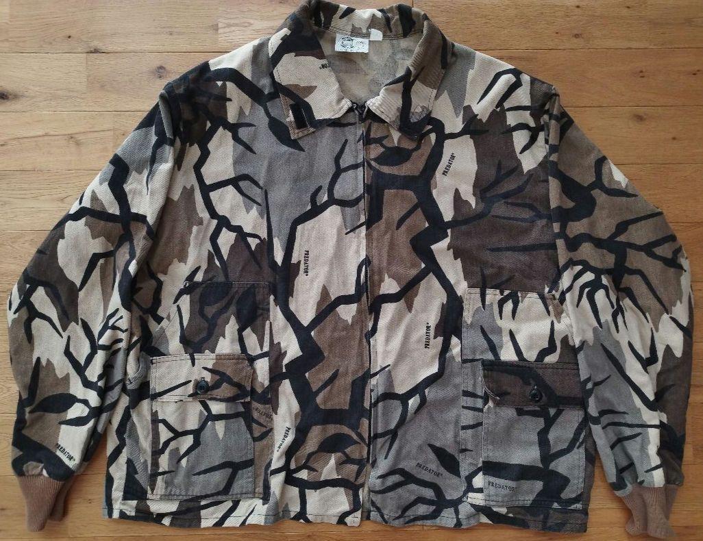 Predator Camouflage Jacket USA Made 90's XXL