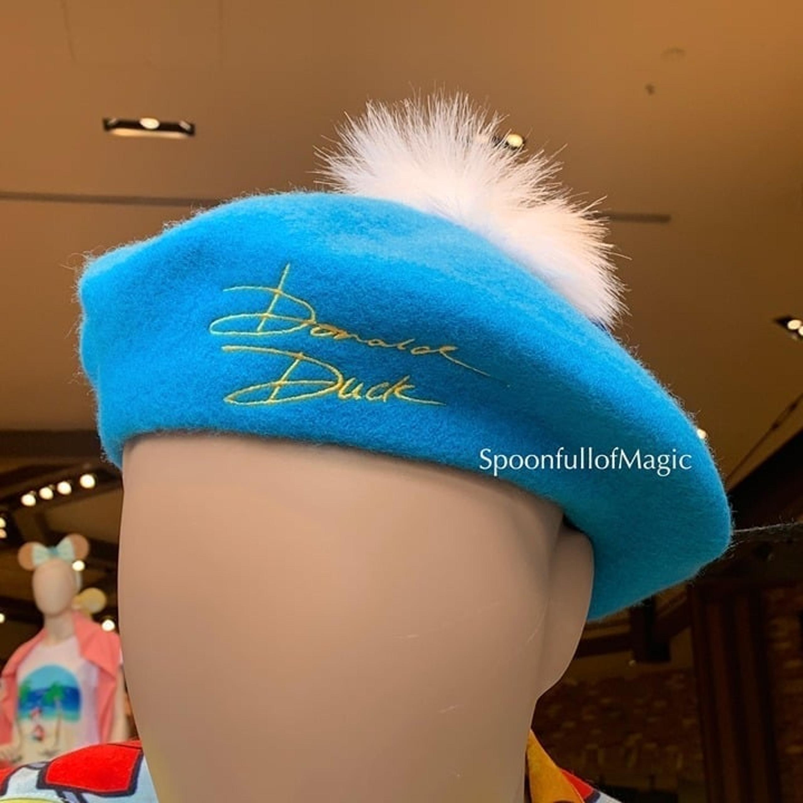 Donald Duck 90th Anniversary Beret  Brand New