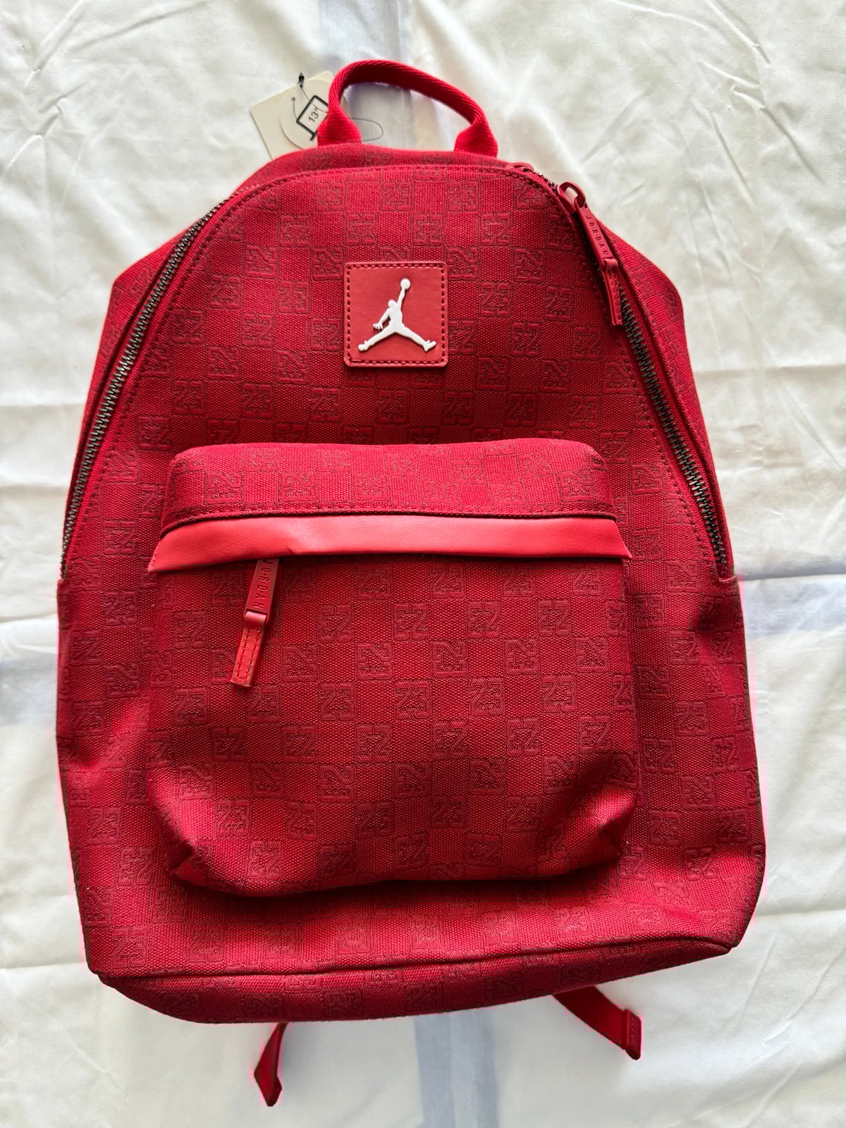 Nike Air Jordan Monogram Backpack | Gym Red | Brand new with Tags | MA0758-R78