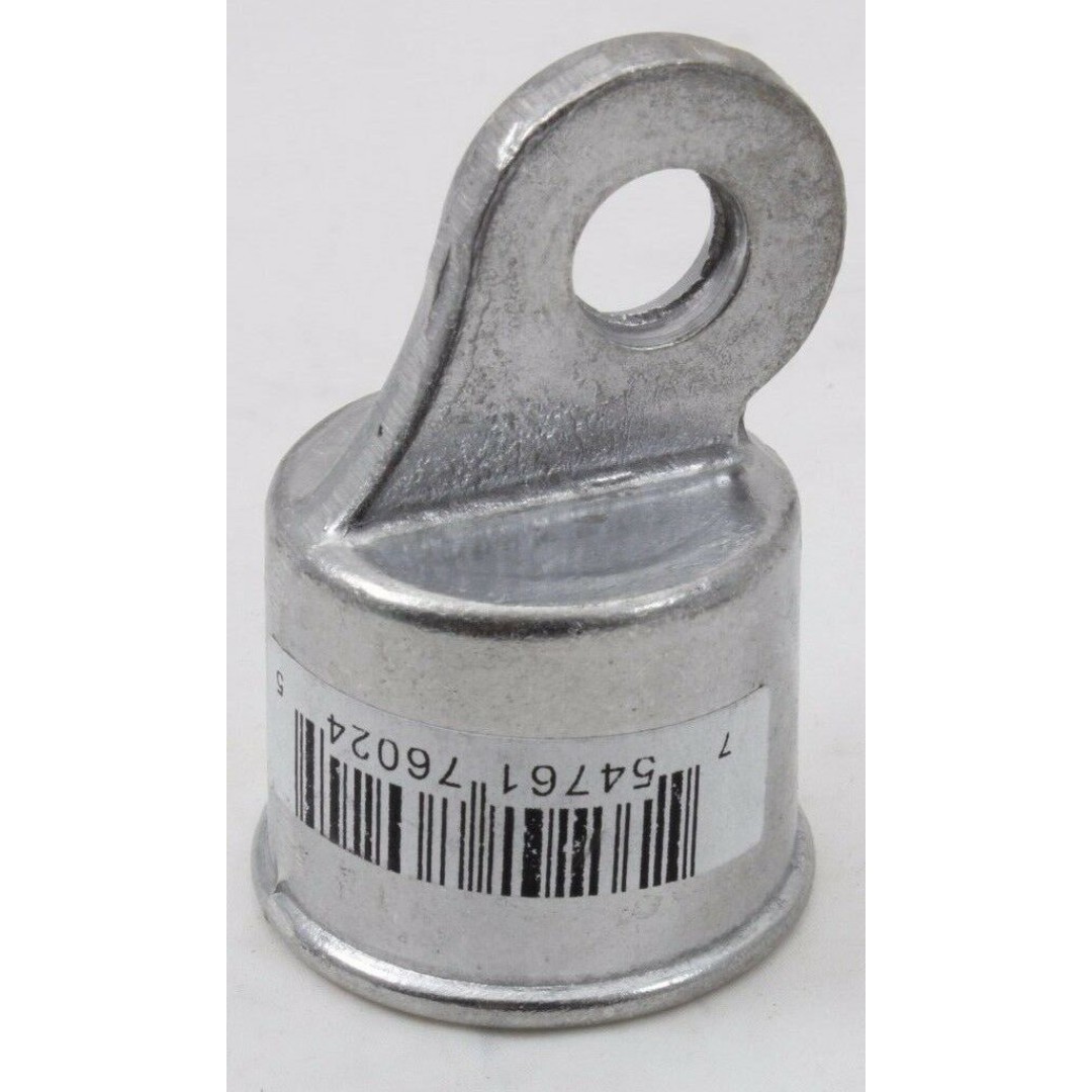 BOX OF 50 STEPHENS PIPE & STEEL CHAIN LINK FENCE Aluminum 1 3/8 DC Rail End