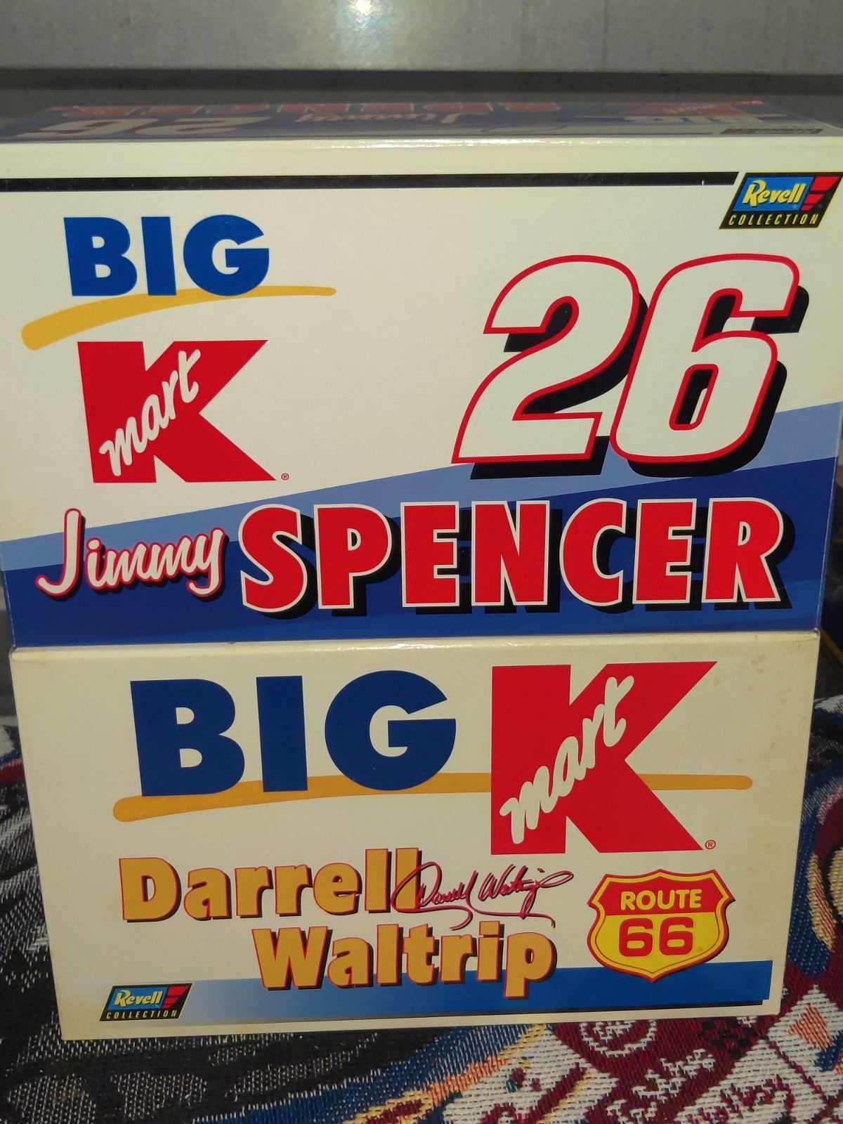 Darrell Waltrip Jimmy Spencer K Mart nas