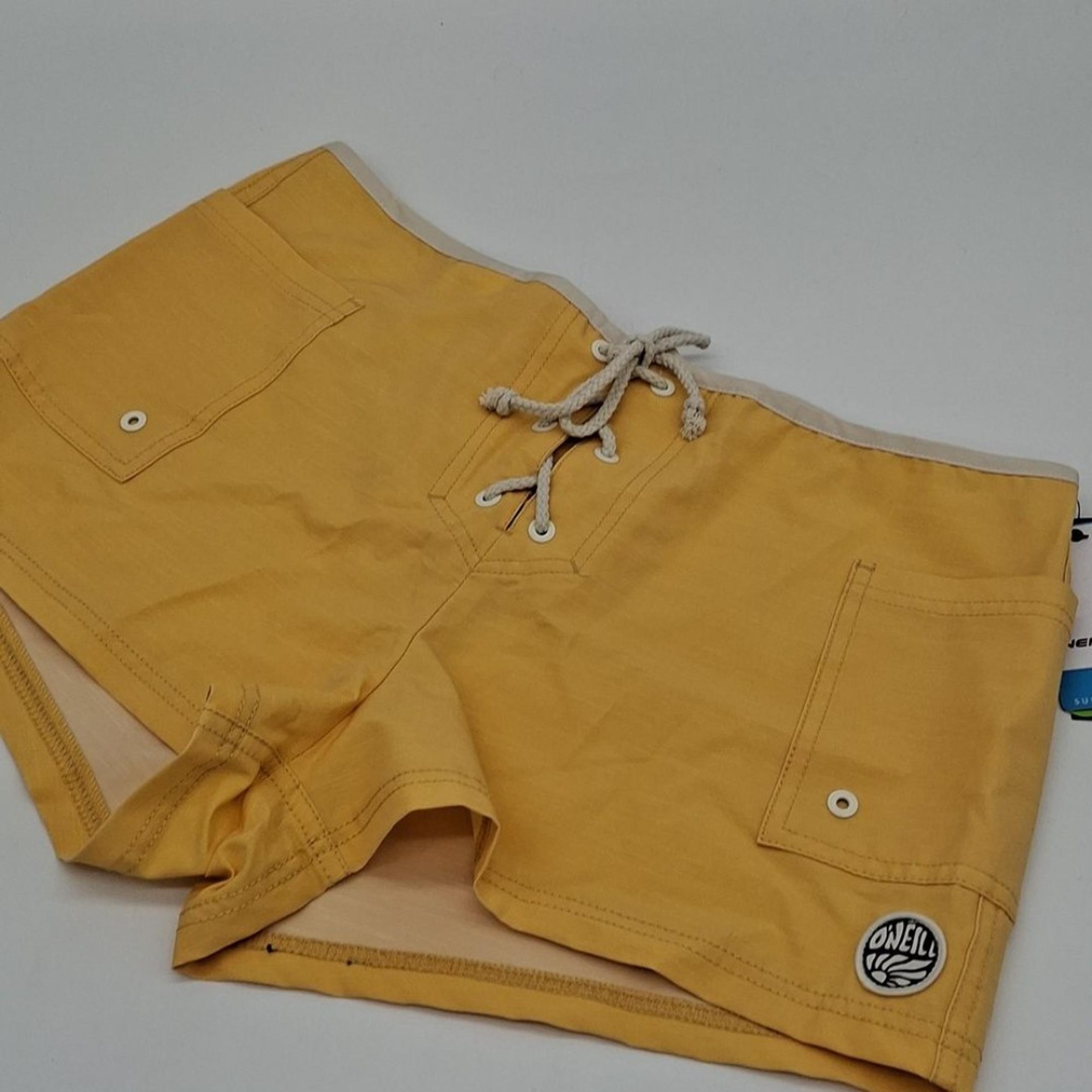 O'Neill Board Shorts Juniors 9 Bolsa Chica 2" Boardshorts Creamsicle Yellow 9