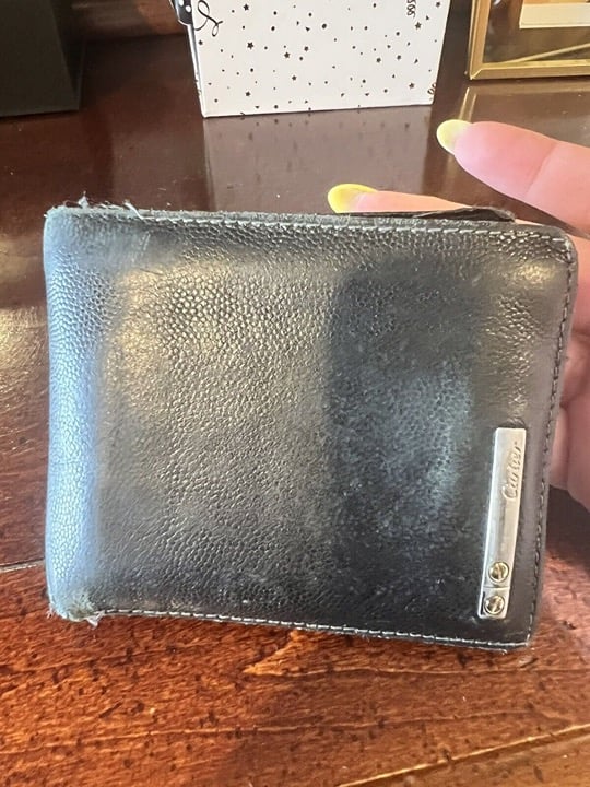 Cartier bifold designer wallet