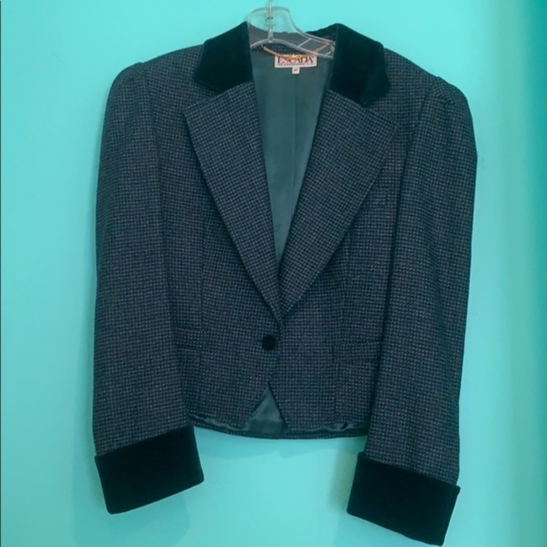 Vintage Escada Tweed Jacket