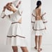 Chufy Bohemian Hari Cut Out Fit & Flare Mini Dress White Size Small Embroidered