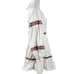 Chufy Bohemian Hari Cut Out Fit & Flare Mini Dress White Size Small Embroidered