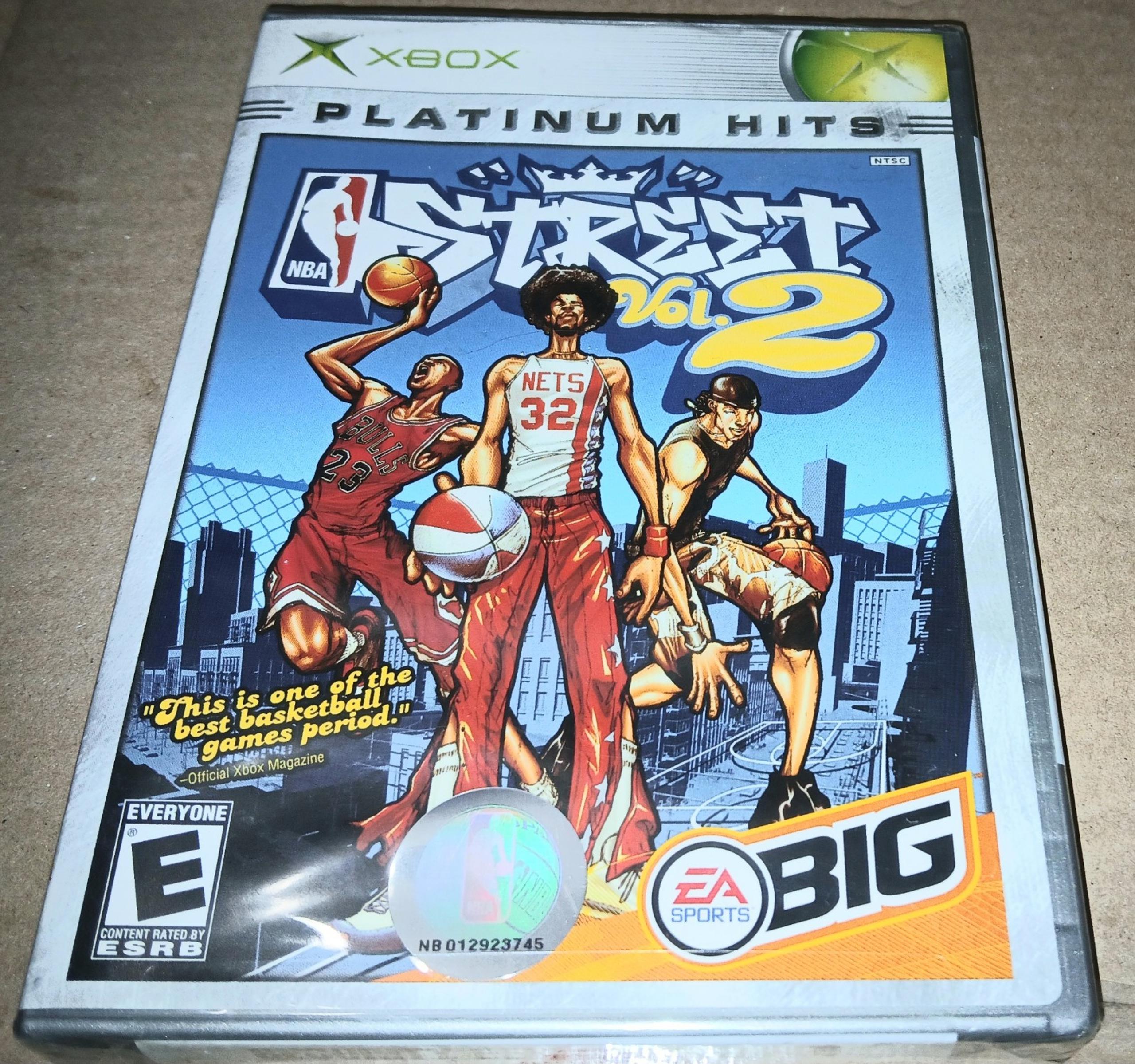 NBA Street Vol. 2 Microsoft Xbox Video Game New Y-Fold Sealed Shrinkwrap