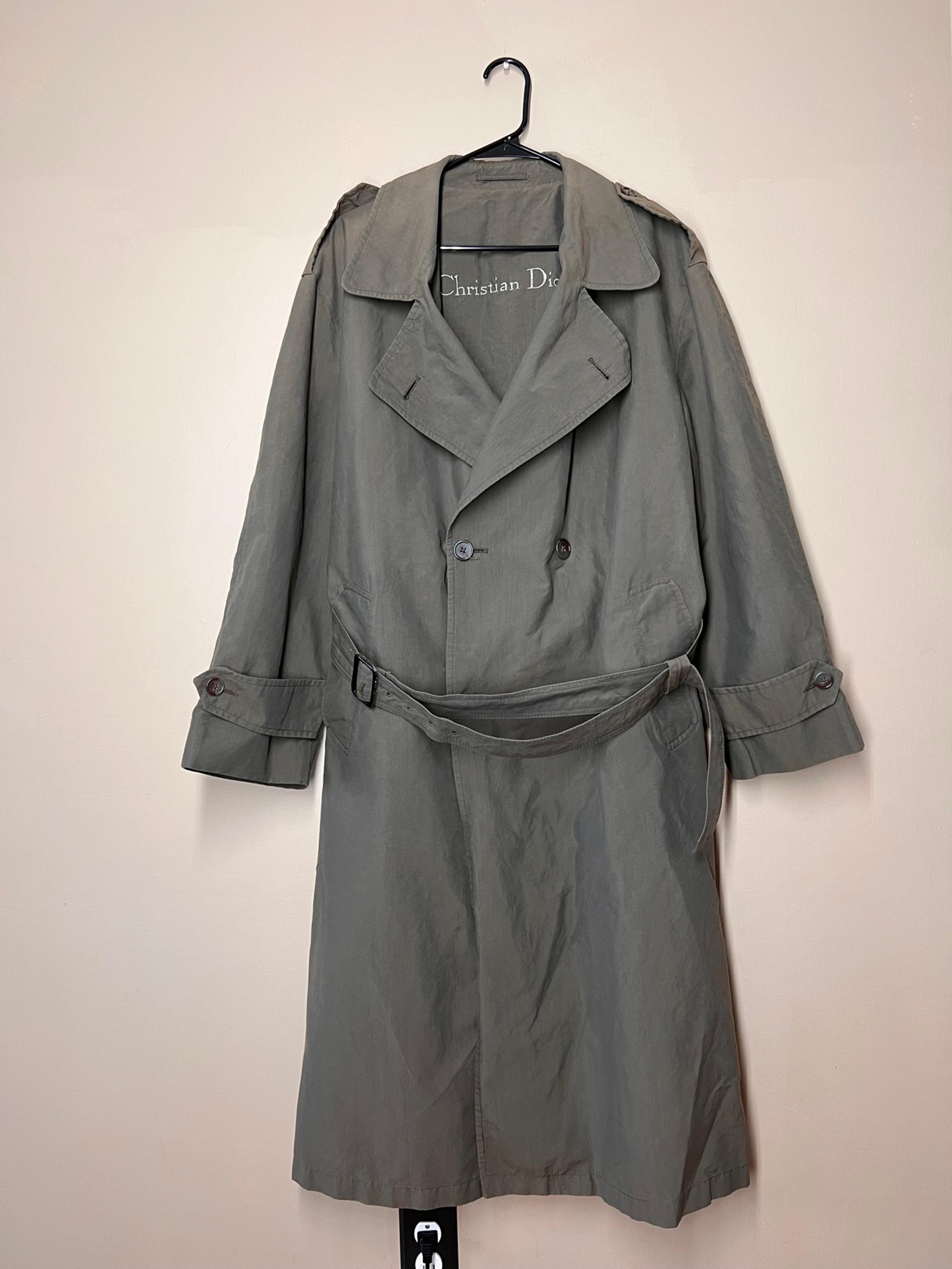 Christian Dior Trench Coat Size 46R