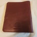 Roterfaden Taschenbegleiter WK_12 - A5 - Dark Brown Leather