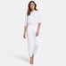 NEW NYDJ Margot Girlfriend Relaxed Fit Lift Tuck Jeans in Optic White Size 10