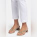 NEW NYDJ Margot Girlfriend Relaxed Fit Lift Tuck Jeans in Optic White Size 10