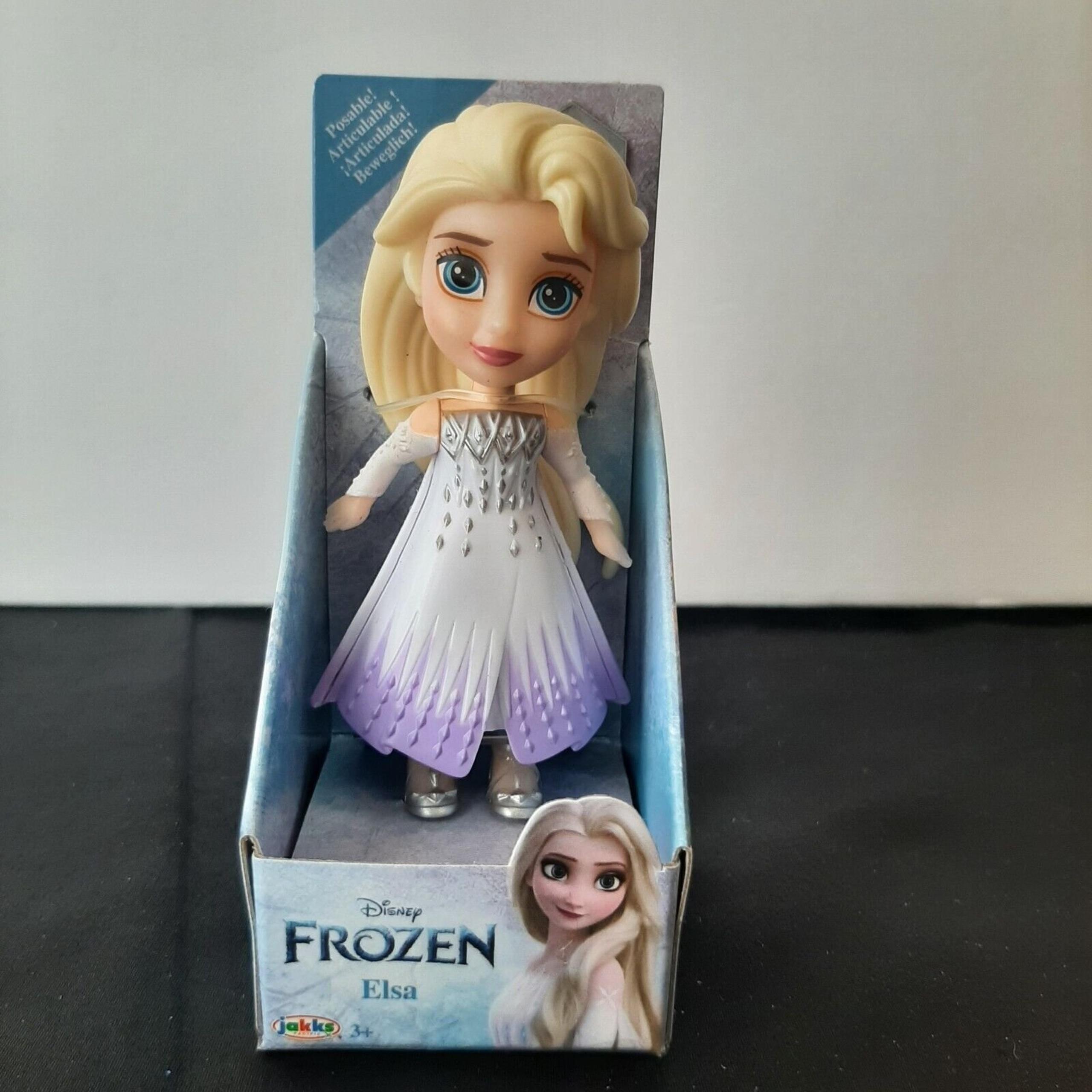 Disney Frozen Queen Elsa 3.5" Posable Mini Figure Toy Doll
