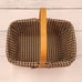 “Longaberger” Classic Spring Basket w/ Gingham Lining – NEW
