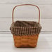“Longaberger” Classic Spring Basket w/ Gingham Lining – NEW