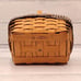 “Longaberger” Classic Spring Basket w/ Gingham Lining – NEW
