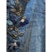 NWT Jennifer Lopez blue jean capris featuring floral beadwork Size 8