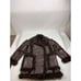 Nasty Gal Women's Jacket 100% Leather Black Full Zip Belted Motorcycle Sz 6