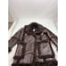 Nasty Gal Women's Jacket 100% Leather Black Full Zip Belted Motorcycle Sz 6