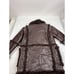Nasty Gal Women's Jacket 100% Leather Black Full Zip Belted Motorcycle Sz 6