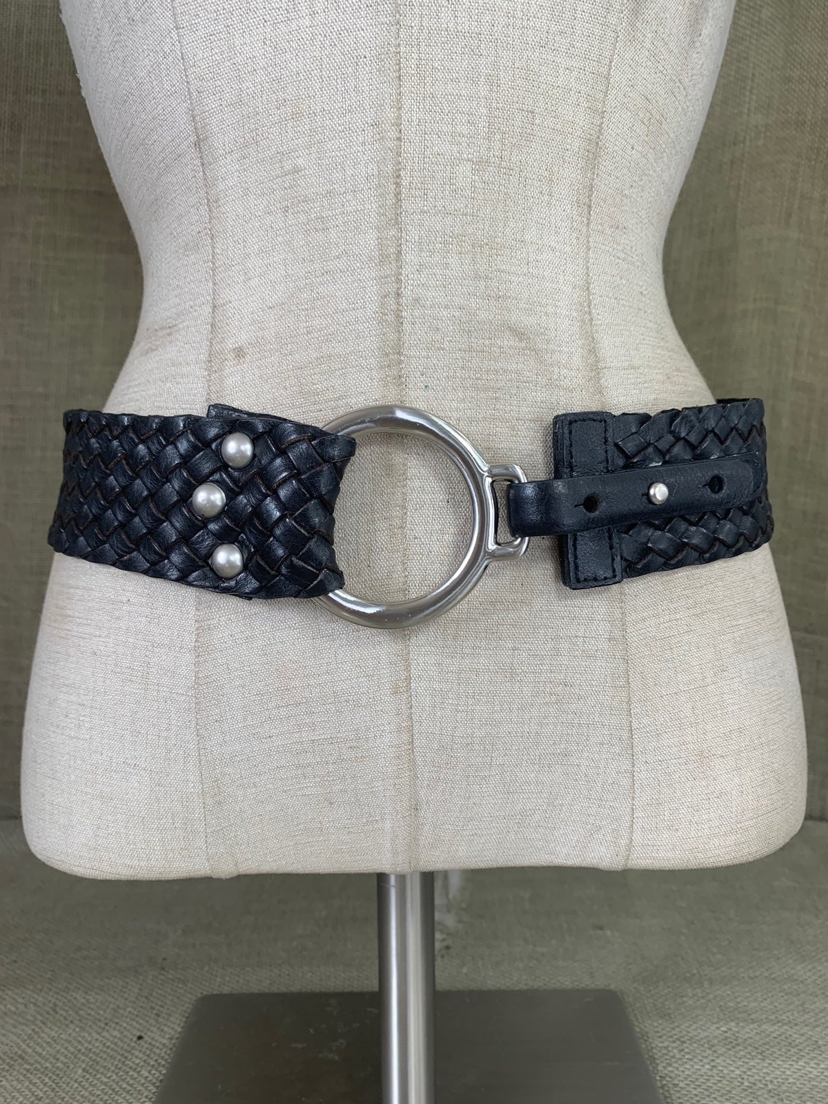 Womens wide leather hip belt Lrg GU6208 Womens wide leather hip belt Lrg GU6208