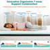 4 Inch Gel Memory Foam Mattress Topper, Queen Size