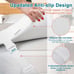 4 Inch Gel Memory Foam Mattress Topper, Queen Size