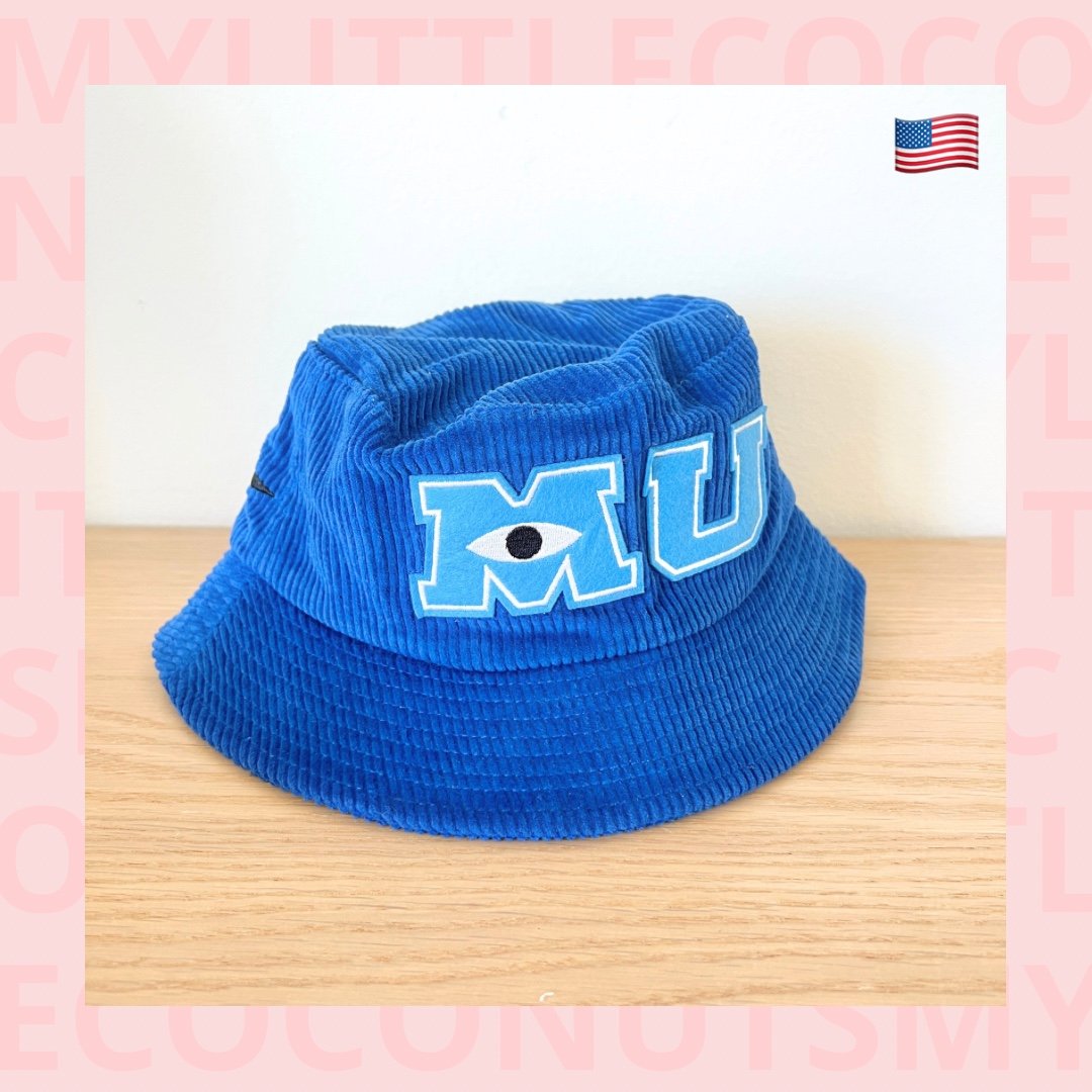 Tokyo Disney MU Monsters University Corduroy Bucket Hat