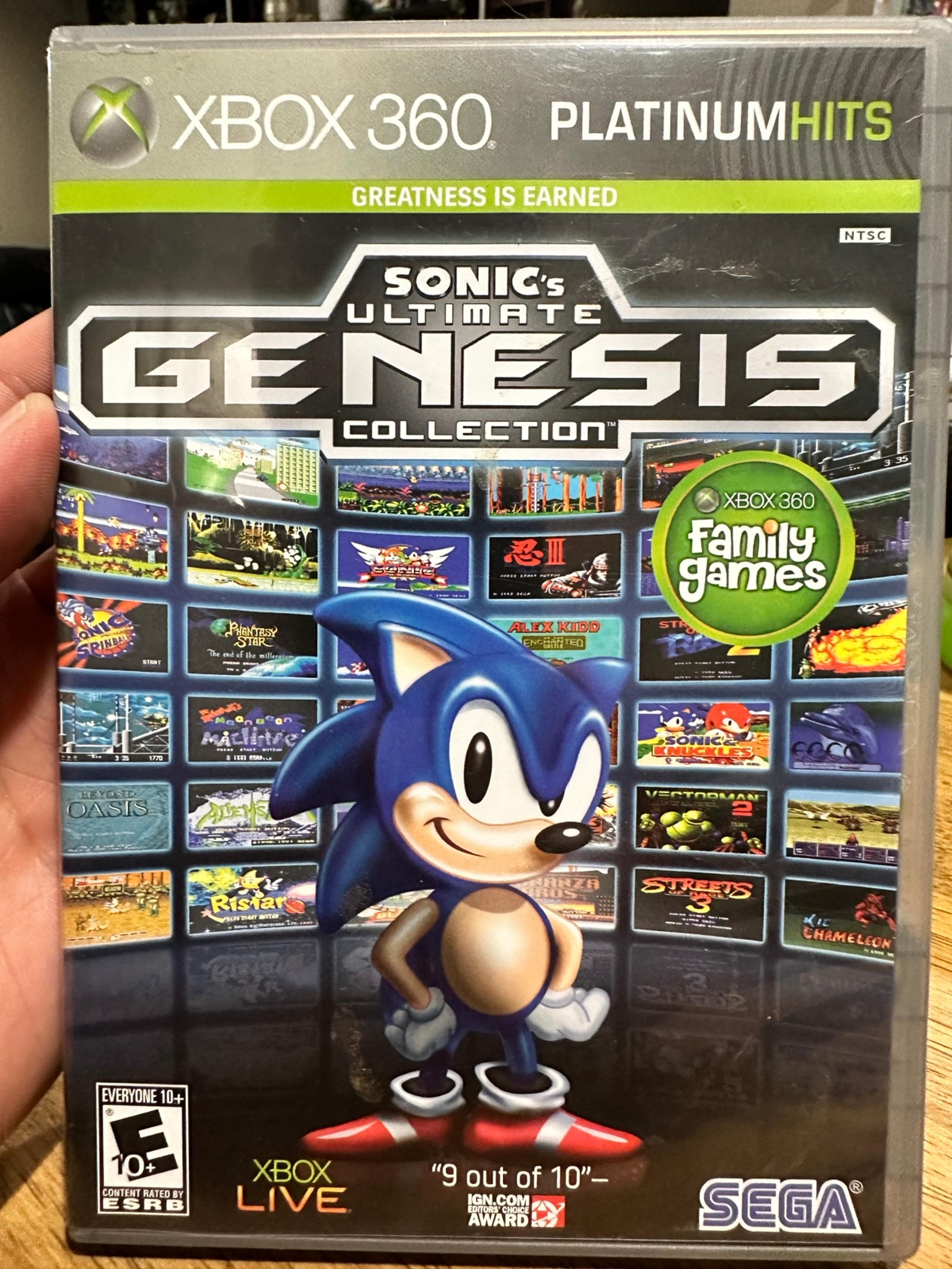 Sonic's Ultimate Genesis Collection for Xbox 360