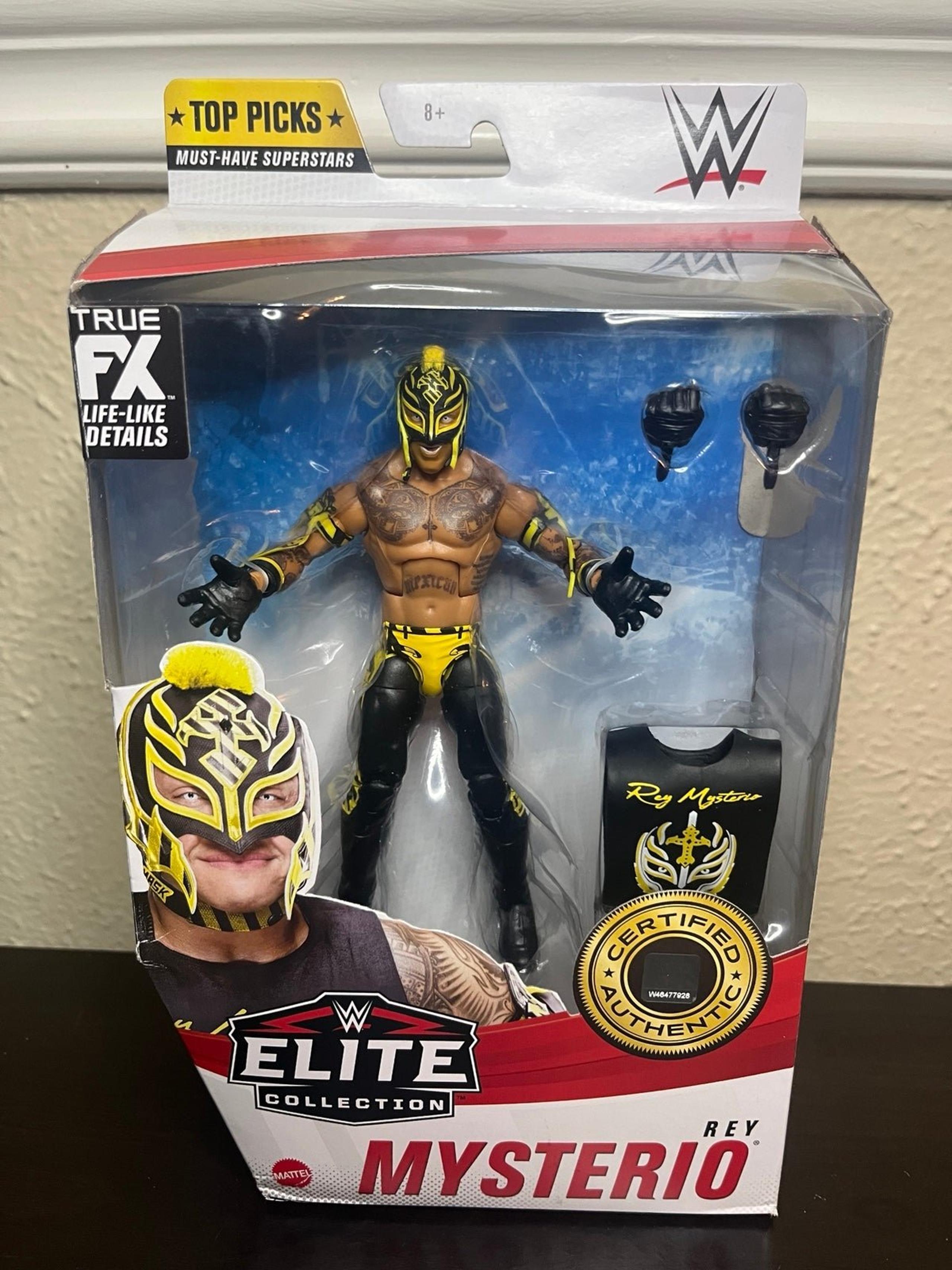 WWE Rey Mysterio Mattel Elite Action Figure Wrestling Series Top Picks