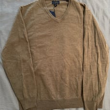 Club Room V-Neck Merino Wool Sweater