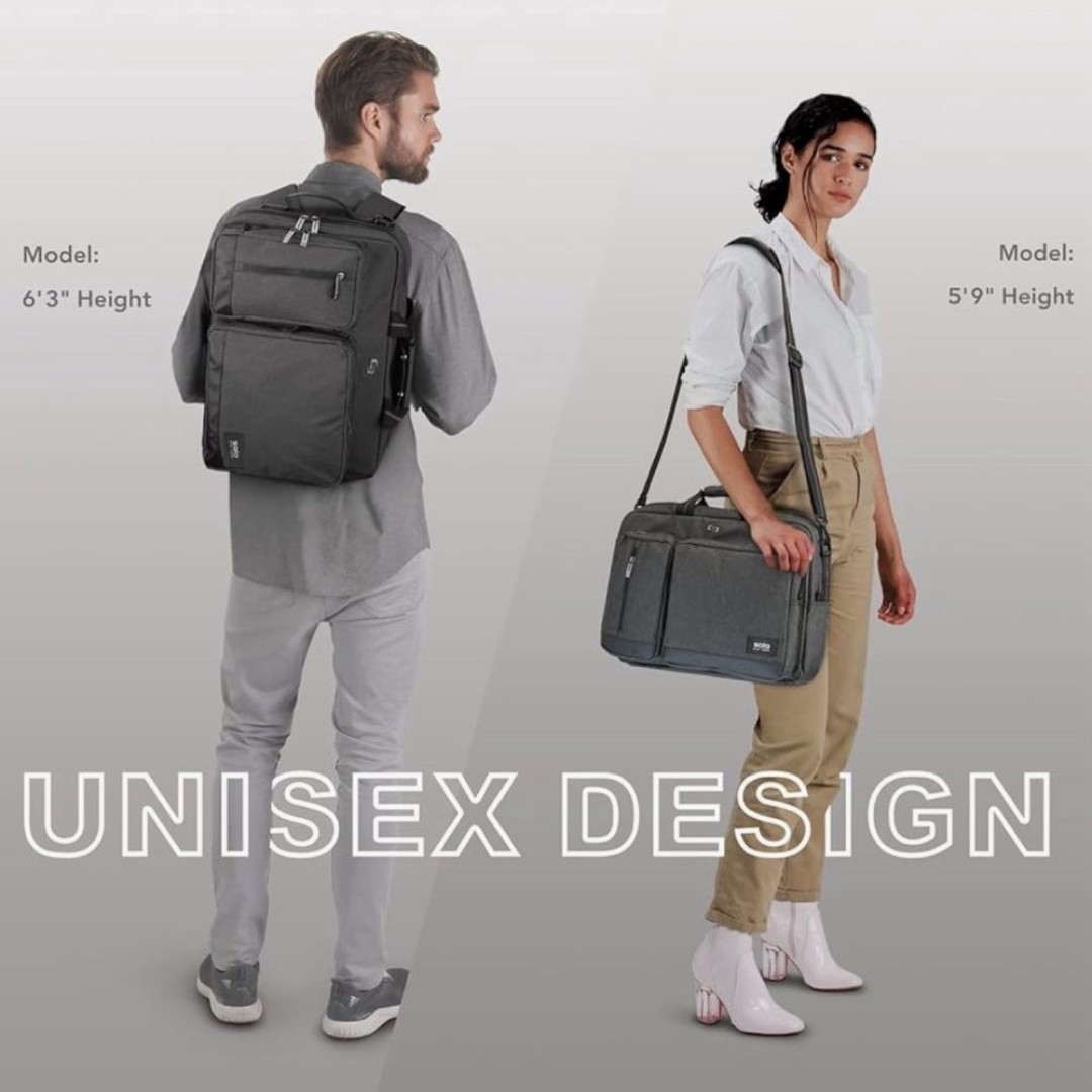 Solo New York Urban Carrying Case, Briefcase for 15.6 Notebook 12.5 x 17 x 5