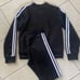 Adidas 3-Stripes Track Suit in Black