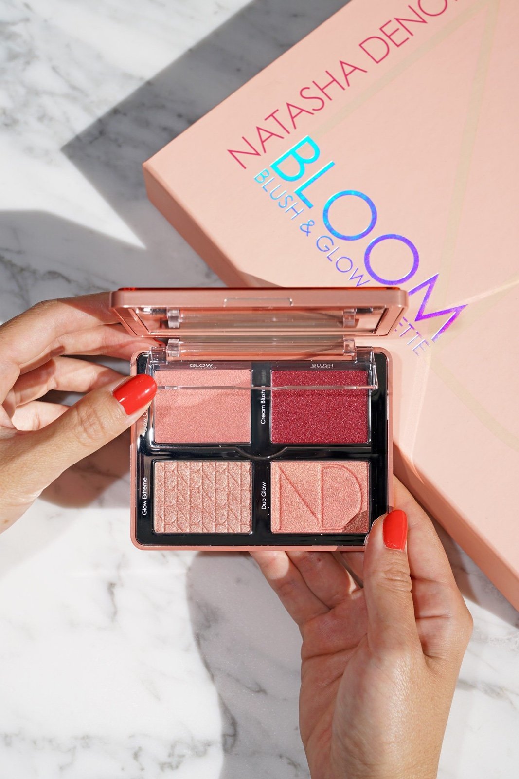 BNIB Natasha Denona Bloom Blush & Glow Palette