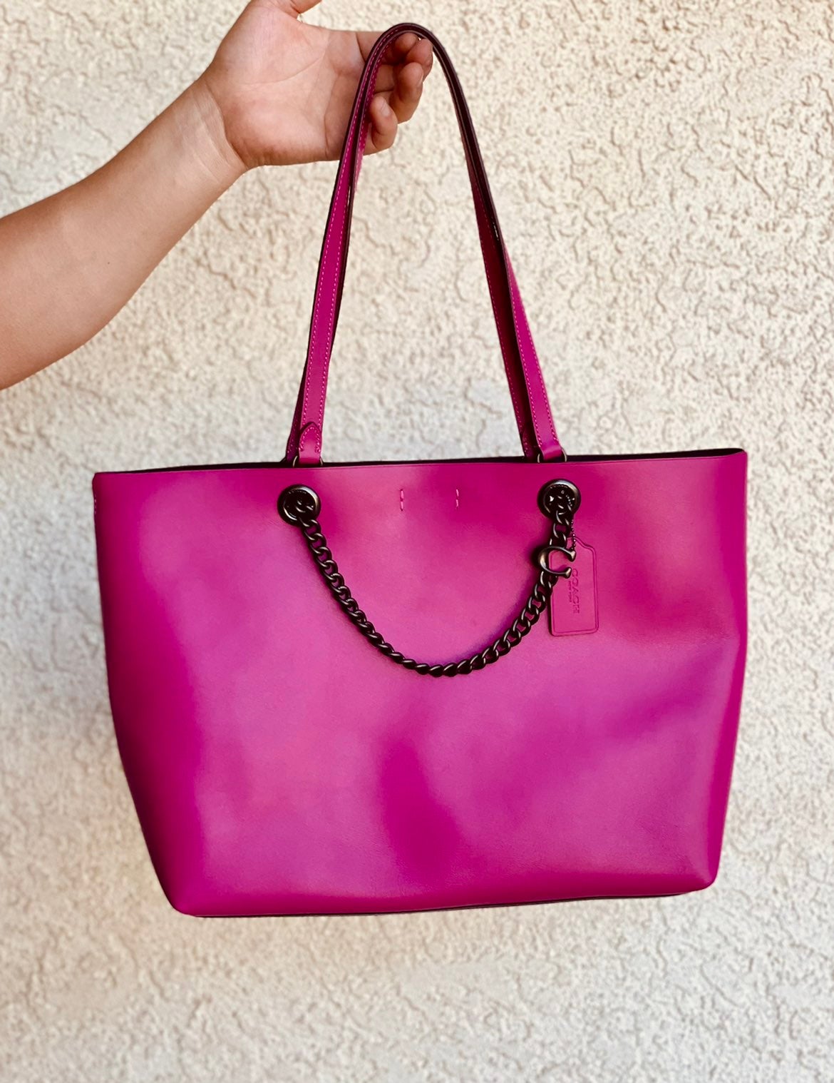 Coach Large Chain Central Tote