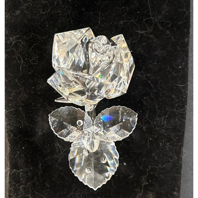 Swarovski Crystal Rose Retired 7478 NR 000 001 Austria No Box
