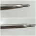⚪︎⑩ Excellent Condition Hermes Agenda Ballpoint Pen Silver, Refillable, 10CM